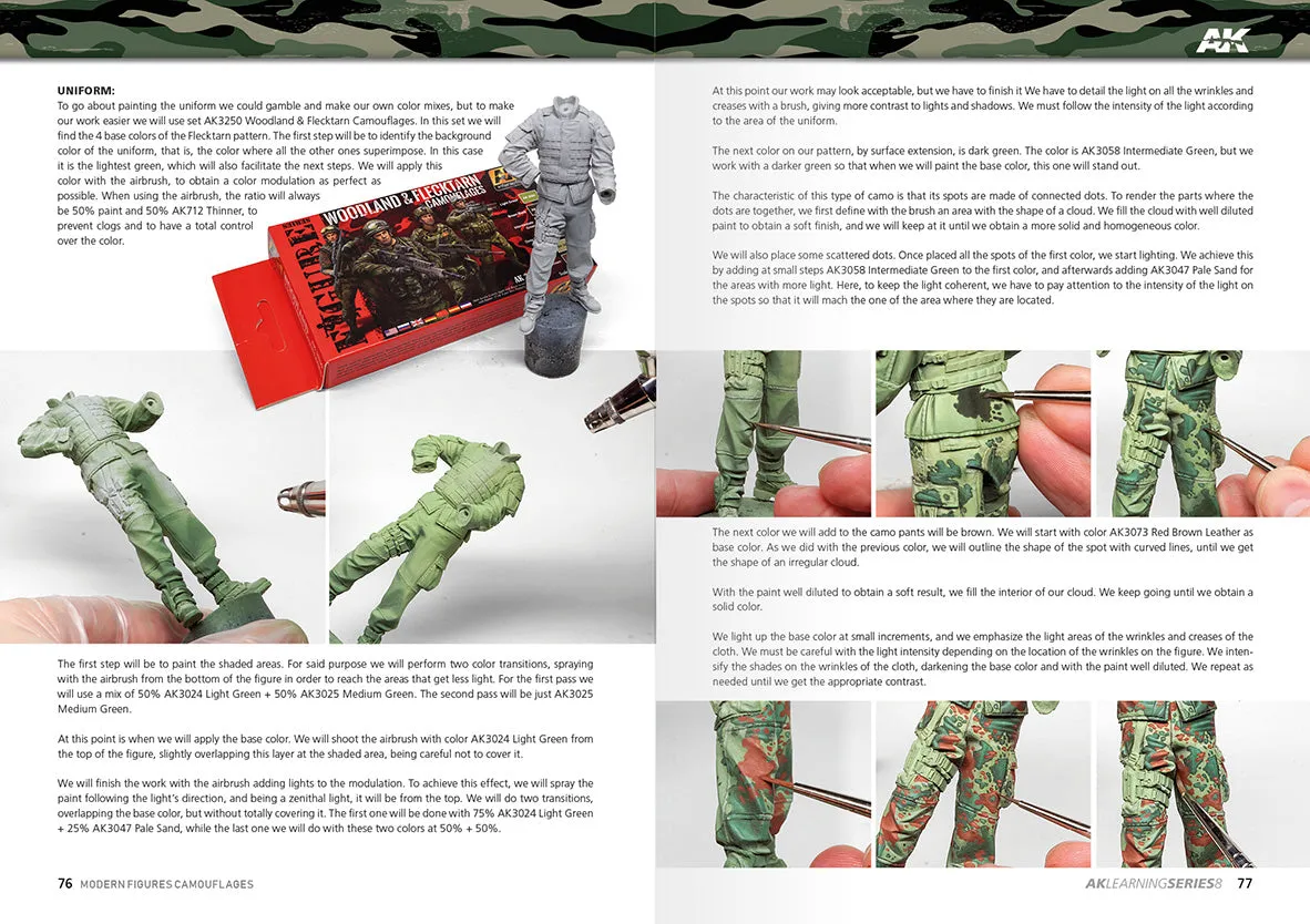 AK Learning Series (No. 8) - Modern Figures Camouflages