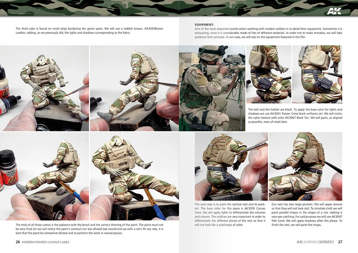 AK Learning Series (No. 8) - Modern Figures Camouflages