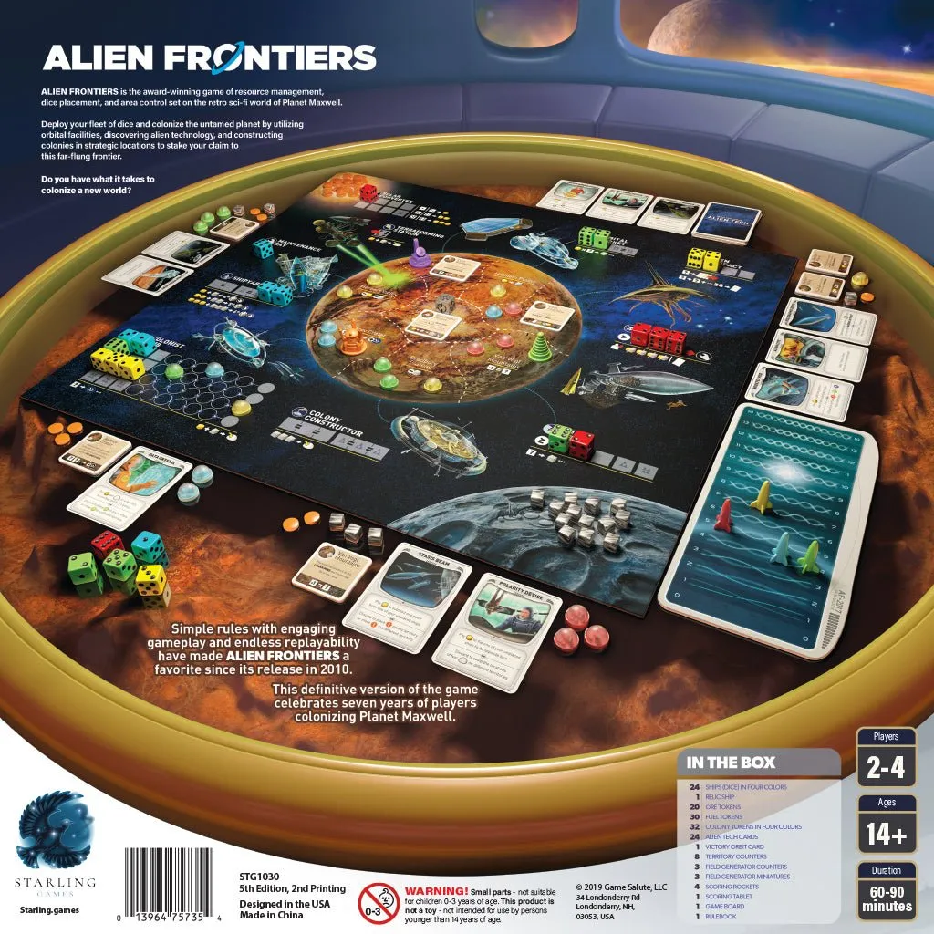 Alien Frontiers Fifth Edition