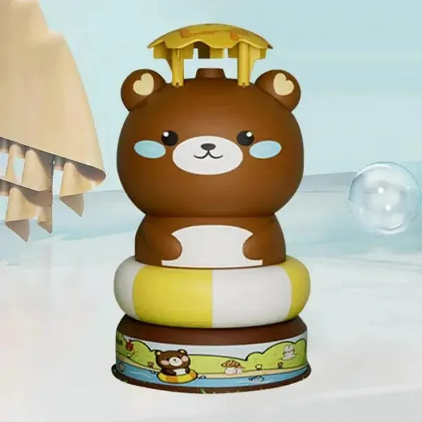 Bear Fountain  Water Sprinkler For Kids
