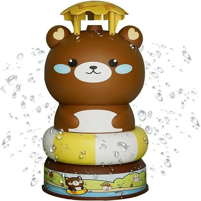 Bear Fountain  Water Sprinkler For Kids
