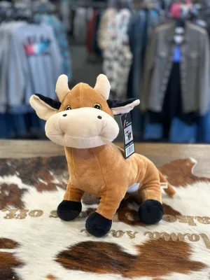 BROWN STUFFED COW