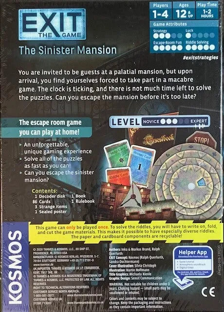 Exit: The Sinister Mansion