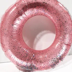 Inflatable Glitter Tube Pink