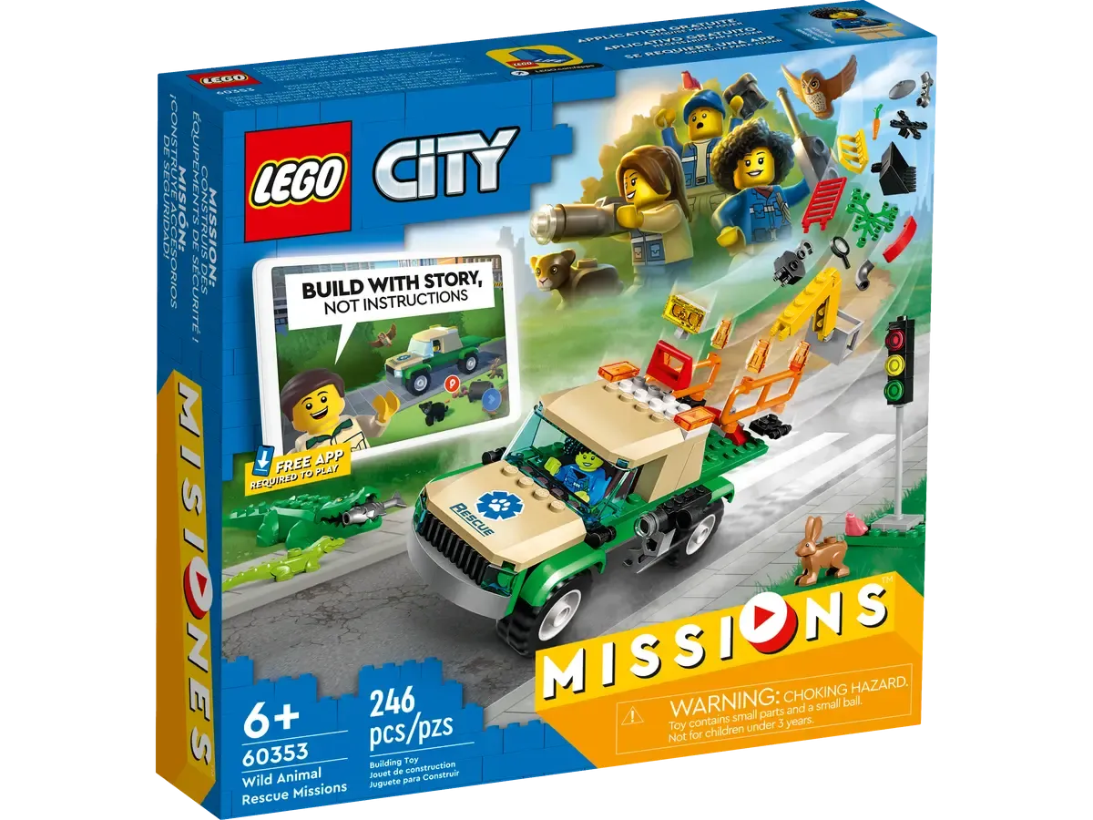 LEGO 60353: City: Wild Animal Rescue Missions