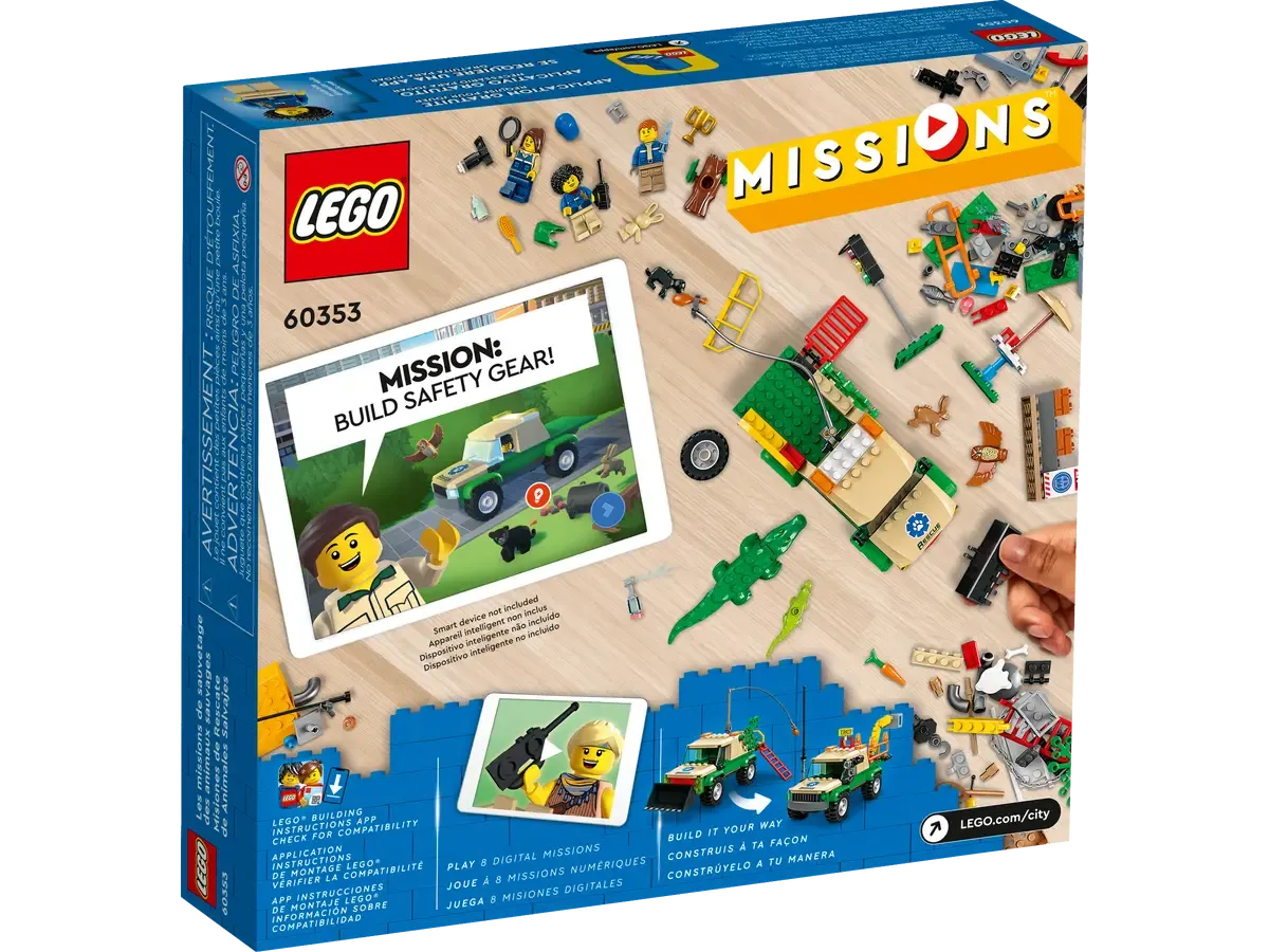 LEGO 60353: City: Wild Animal Rescue Missions