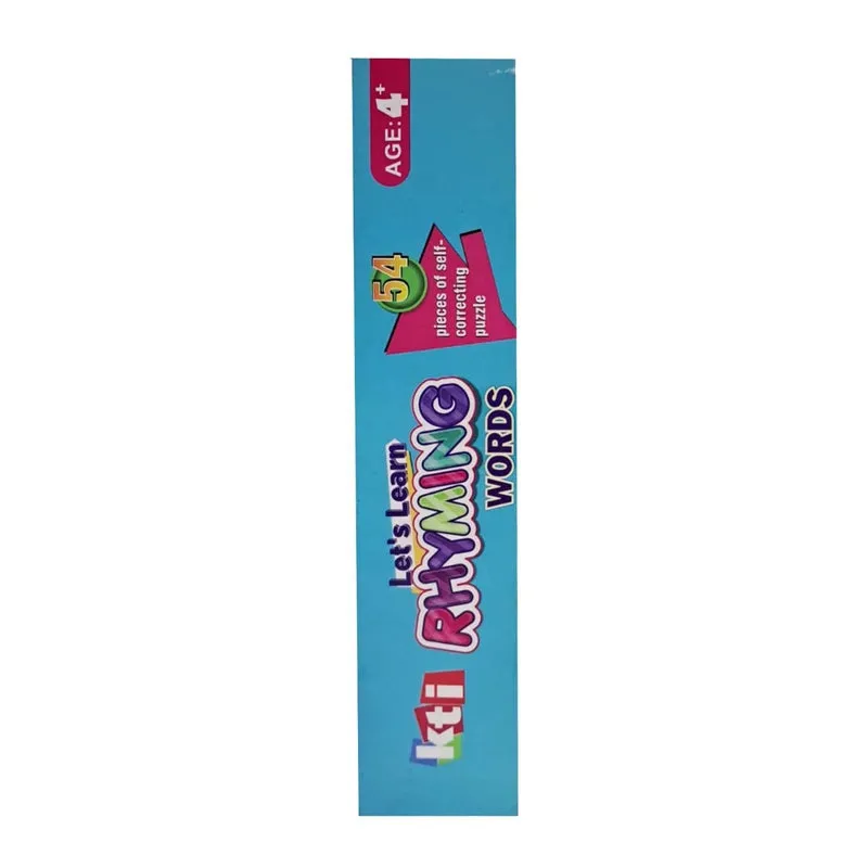 Loads of Rhyming Words Board Puzzle Game (54 Puzzles Pieces)