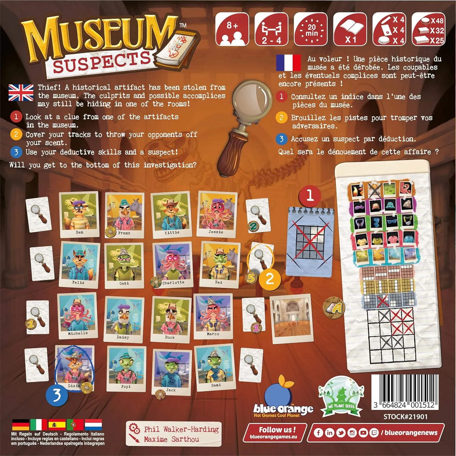Museum Suspects - A Game of Deduction