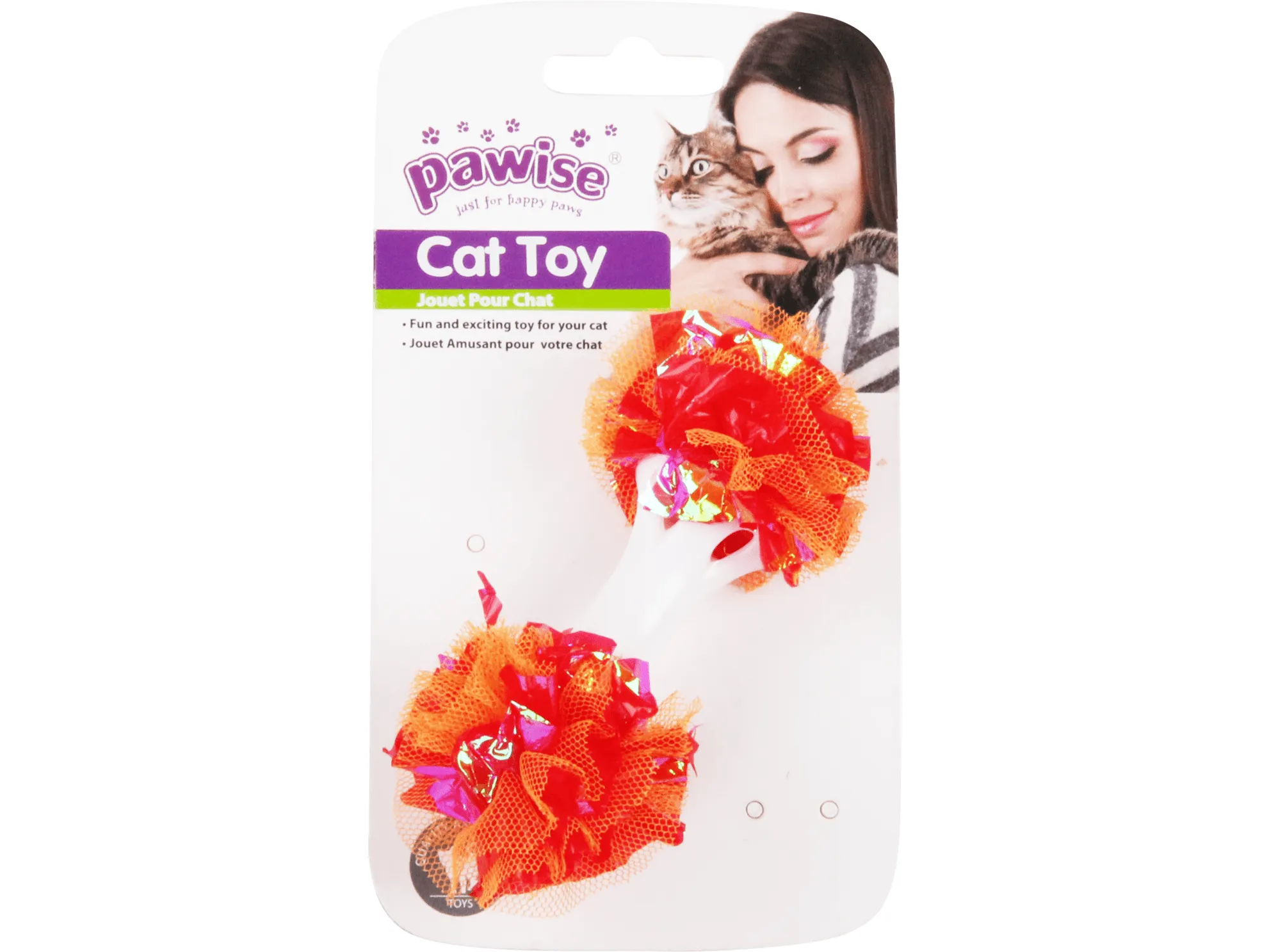 PAWISE Cat dummbell flower