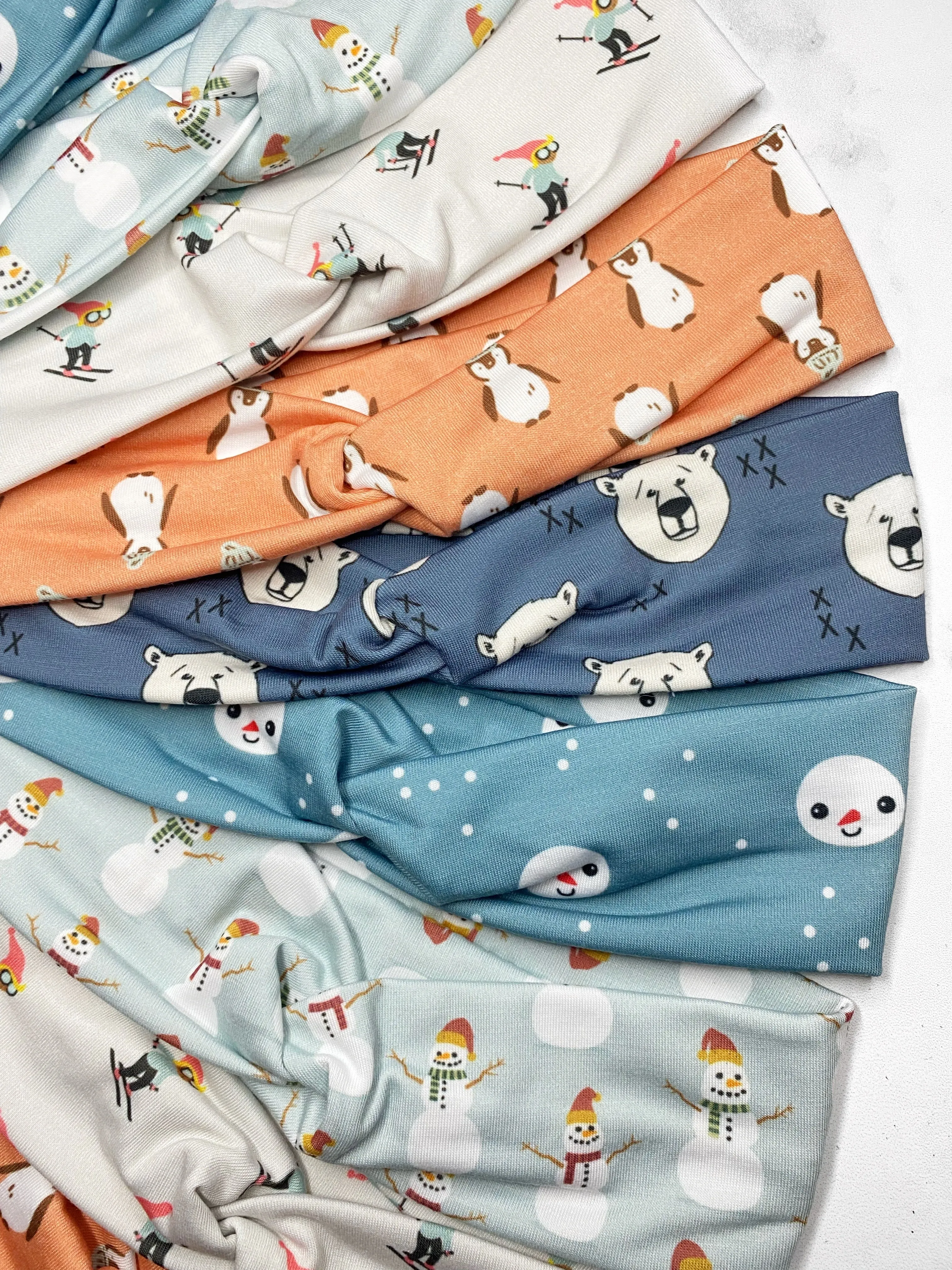 Polar Bear Knotties Headband