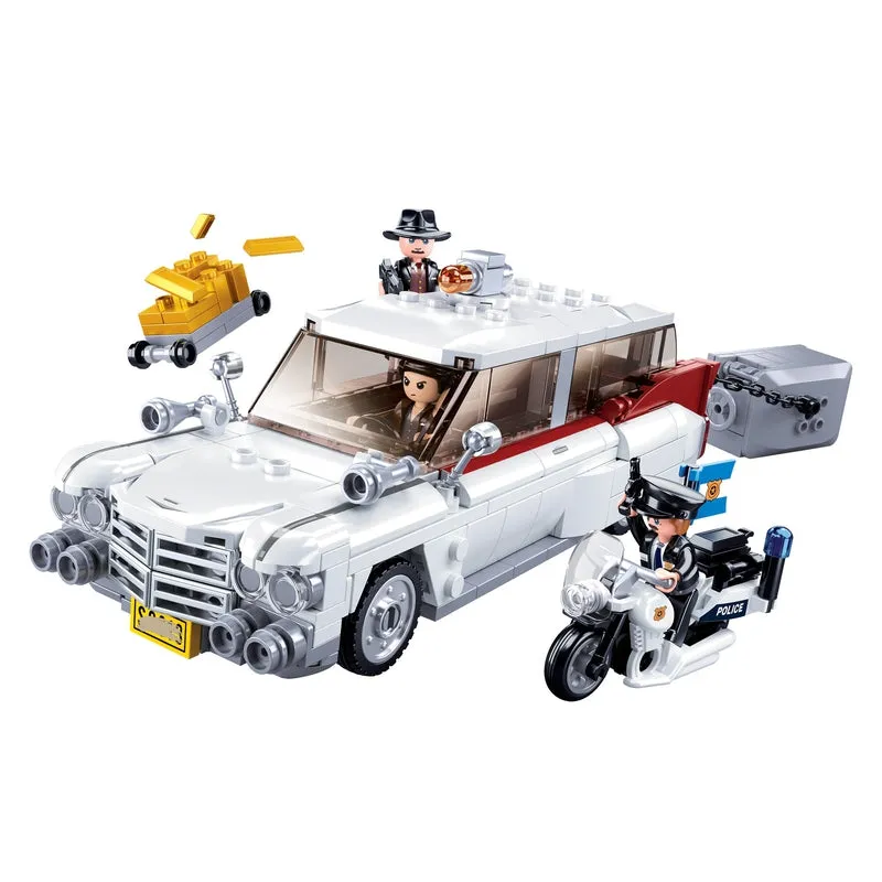 Robbers Car Building Blocks Kit (411 Pcs)