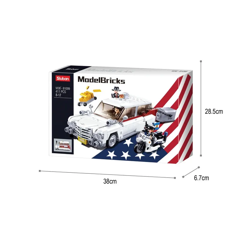 Robbers Car Building Blocks Kit (411 Pcs)