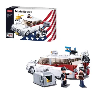 Robbers Car Building Blocks Kit (411 Pcs)