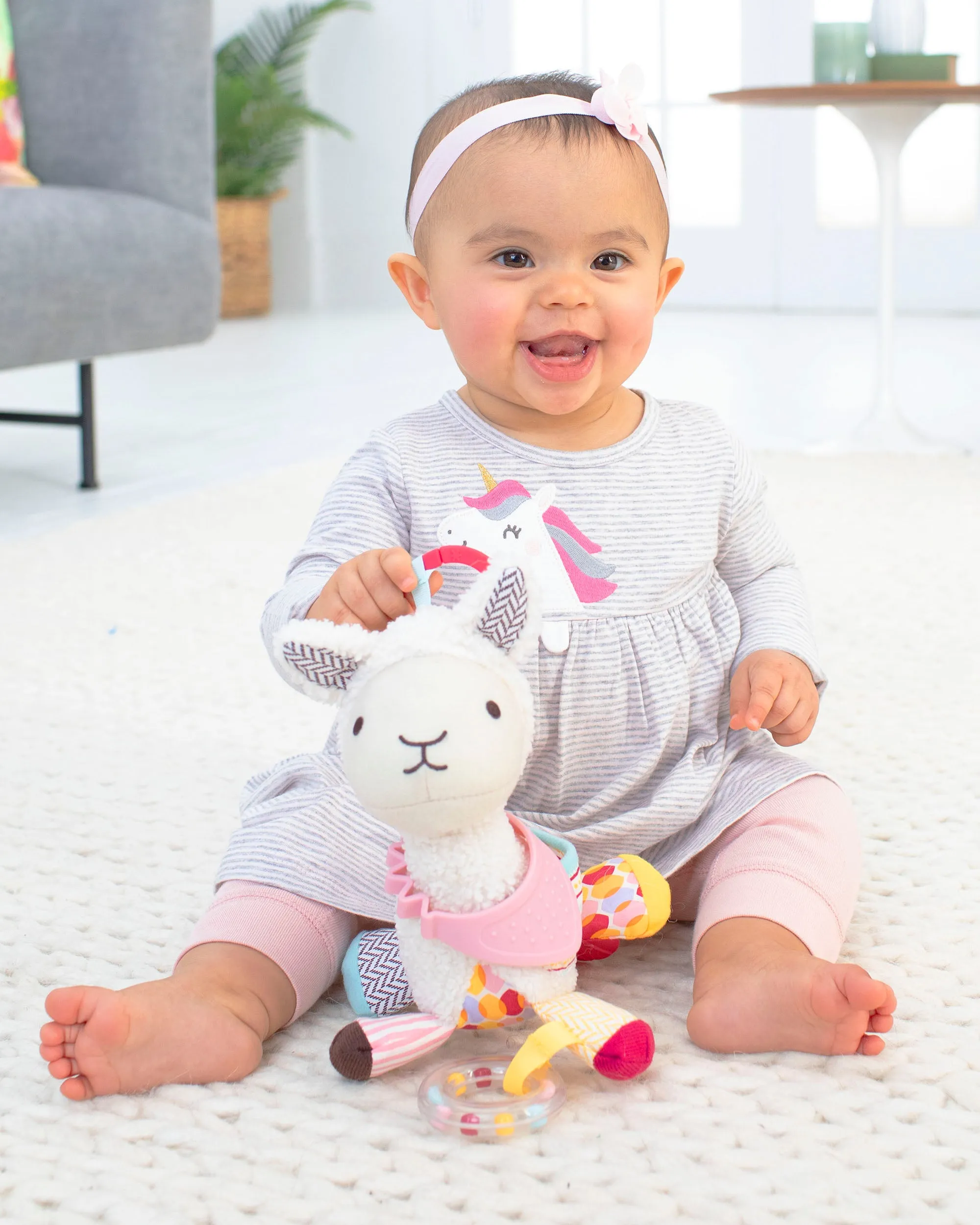 Skip Hop Bandana Buddies Activity Toy - Llama