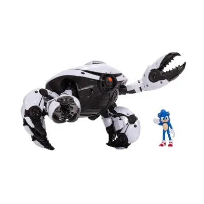 Sonic Crab Mech Battle Playset with Mini Figure